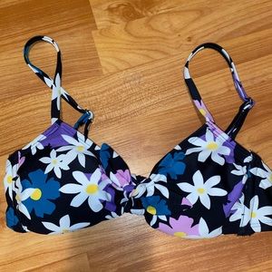 Flower Bathing Suit Top